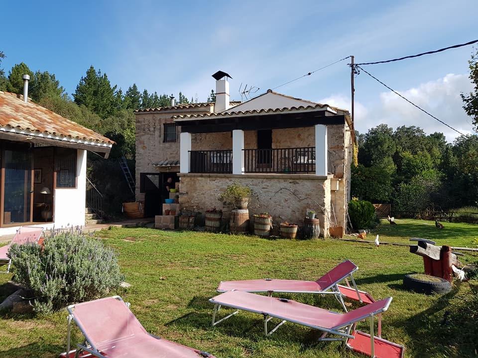 Can Canaleta Hotel Rural Санта-Колома-де-Фарн Экстерьер фото